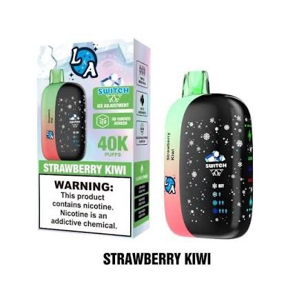 L&A Switch Disposable Vape 40k Puffs 5% Nic - Strawberry Kiwi