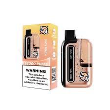 L&amp;A Tank Disposable Vape 58k Puffs 5% Nic - Juicy Peach