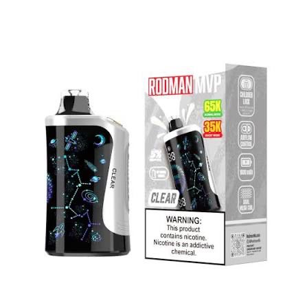 Rodman MVP Disposable Vape 65k Puffs 5% Nic - Clear