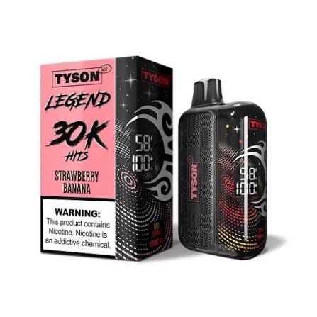 Tyson 2.0 Legend Disposable Vape 30k Puffs 16mL 5% Nic - Strawberry Banana