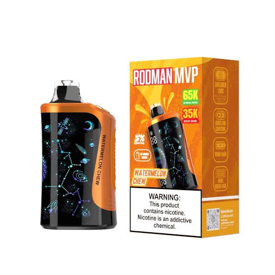 Rodman MVP Disposable Vape 65k Puffs 5% Nic - Watermelon Chew