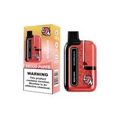 L&A Tank Disposable Vape 58k Puffs 5% Nic - Watermelon Ice