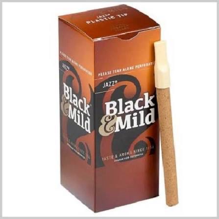 Black And Mild Plastic Tips - Jazz