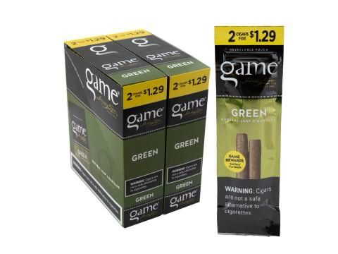 Game Cigarillos Cigars - Green