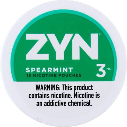 Zyn Nicotine Pouches 3mg - Spearmint