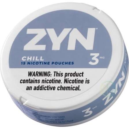 Zyn Nicotine Pouches 3mg - Chill