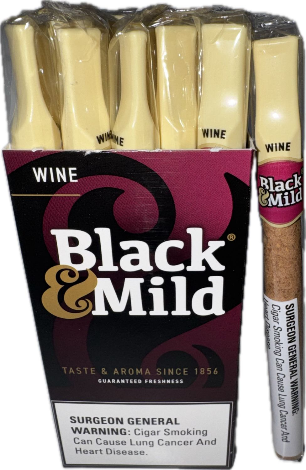 Black And Mild Plastic Tips - Wine