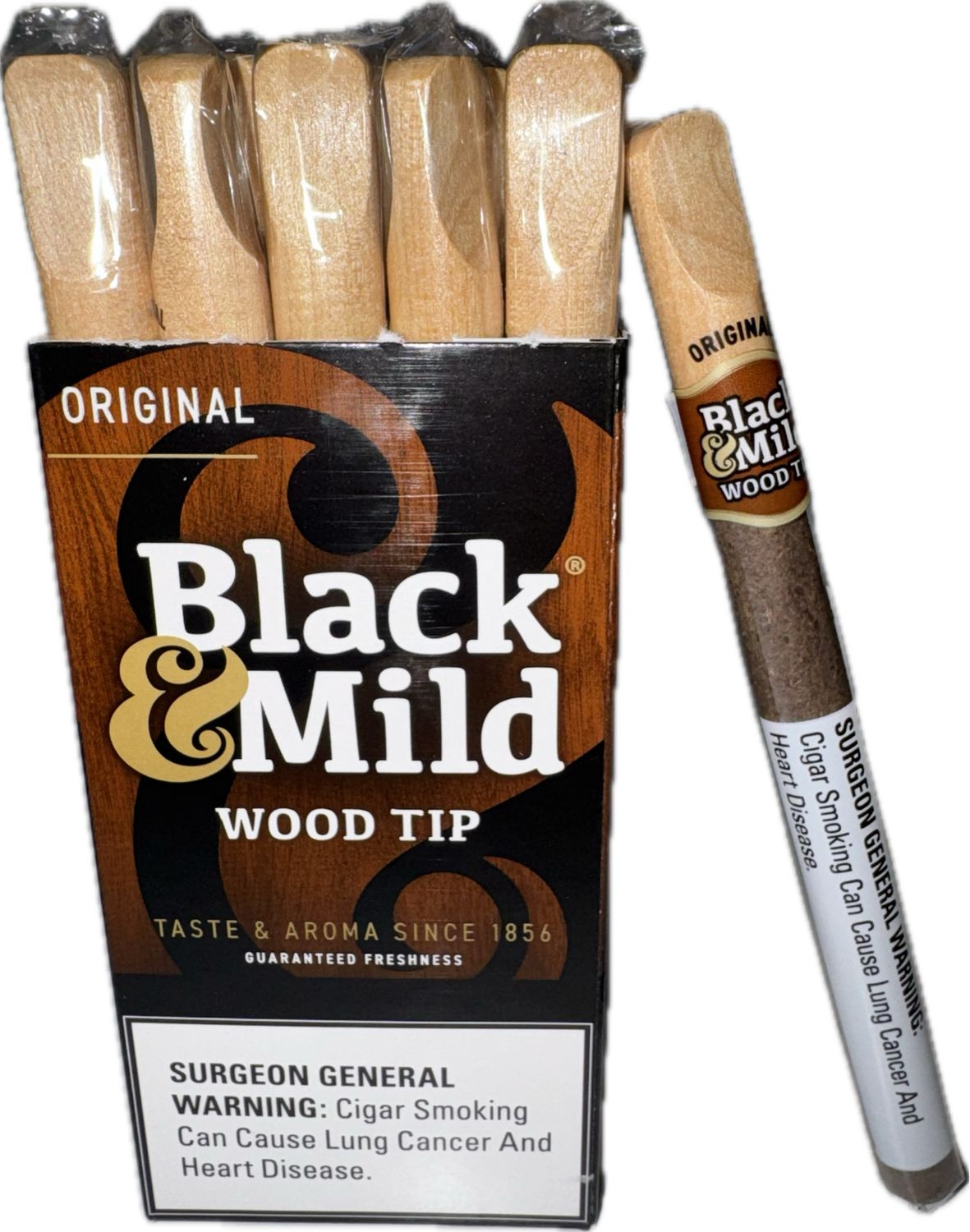Black And Mild Wood Tips - Original