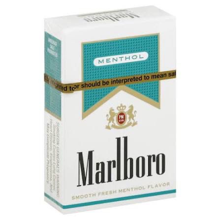 Cigarette: Marlboro - Menthol Gold Pack