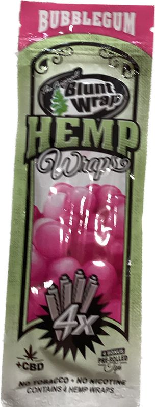Hemp All Natural Leaf Wrapper - Bubblegum