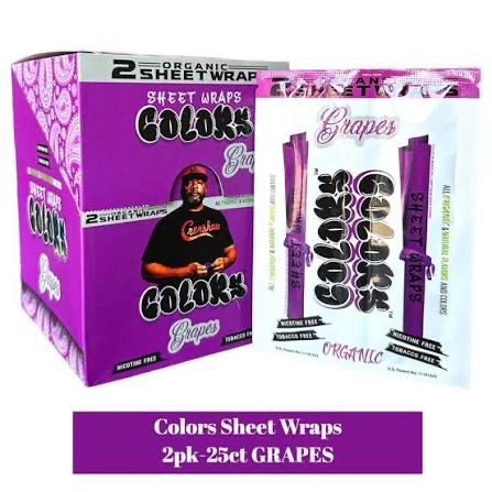 Colors: Sheet Wraps - Grape
