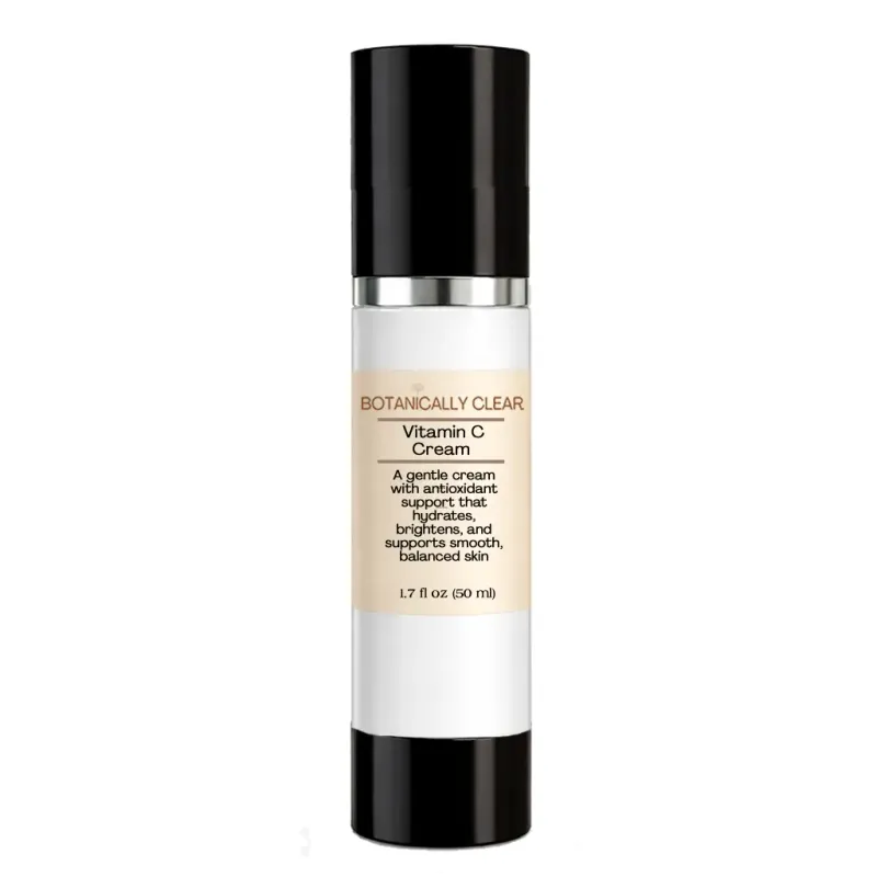 Vitamin C face cream for acne-prone skin that hydrates, brightens, and supports smooth, balanced skin