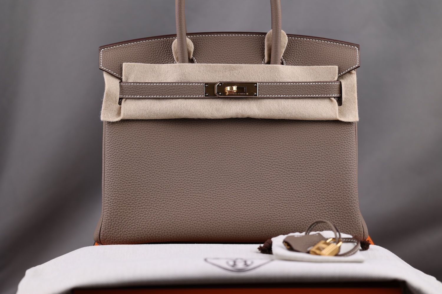 Hermès Birkin 30 Etoupe Togo