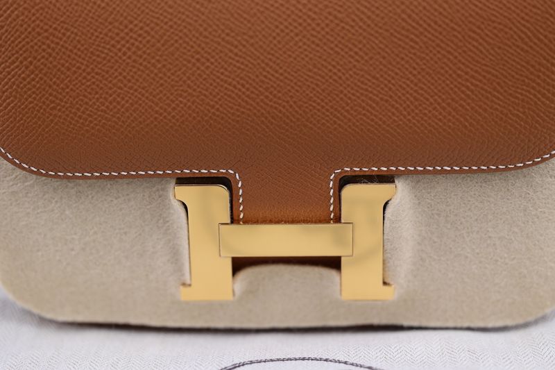 Hermès Constance Mini Gold Epsom