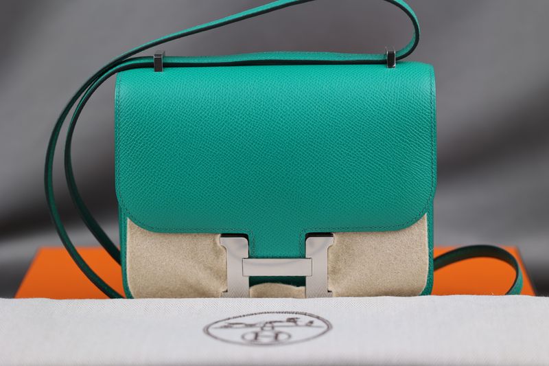 Hermès Constance Mini Vert Jade Epsom