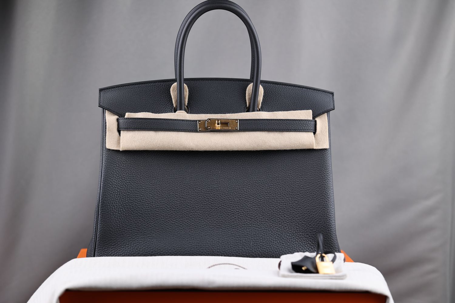 Hermès Birkin 35 Black Togo
