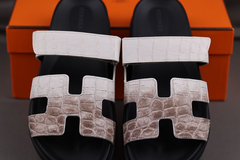 Hermès Chypre Sandals Himalaya - 39.5 (EU)