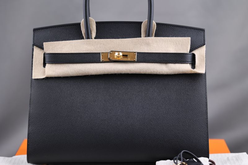 Hermès Birkin 30 Black Sellier Epsom