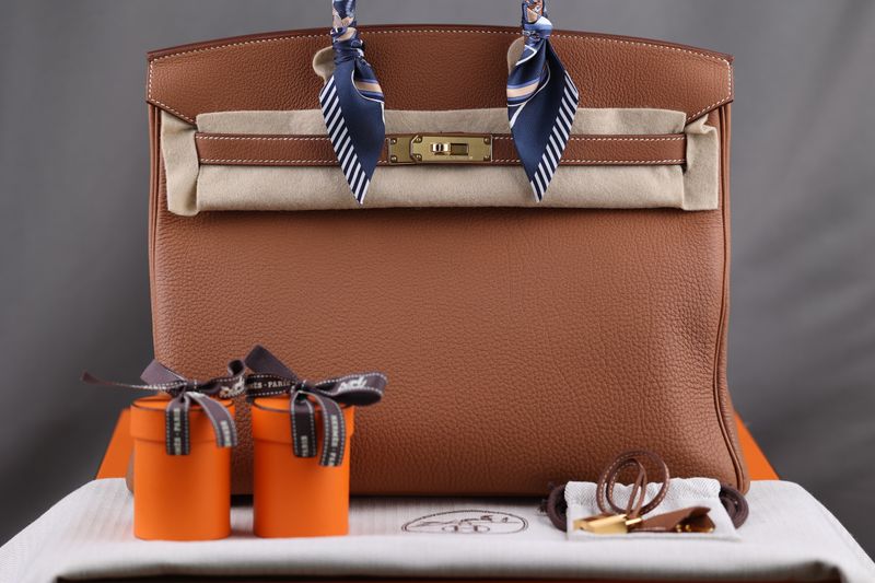 Hermès Birkin 35 Gold Togo