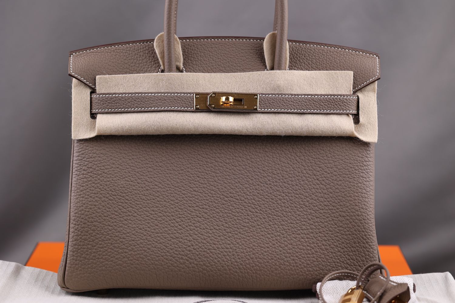 Hermès Birkin 30 Etoupe Togo