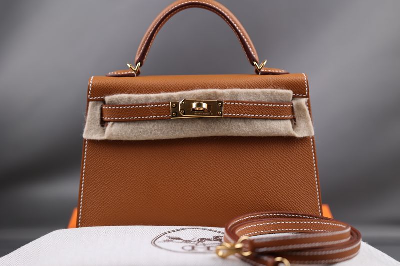 Hermès Mini Kelly Gold Epsom