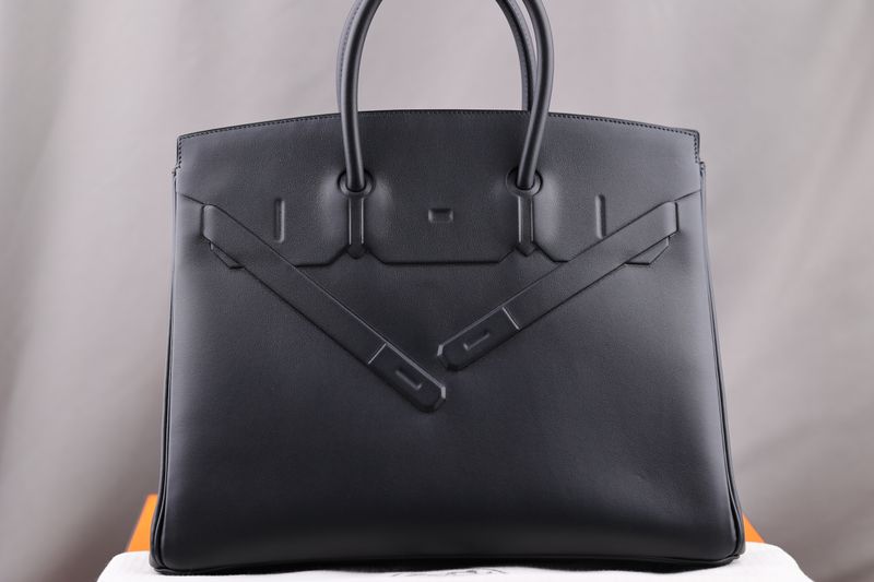 Hermès Birkin 35 Black Shadow Swift