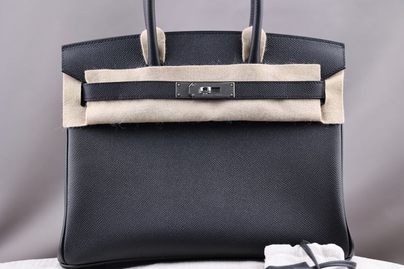 Hermès Birkin 30 Black Epsom (Special Order)