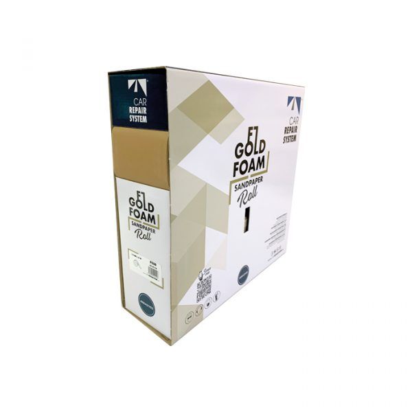CARTA ABRASIVA FOAM F1 GOLD LINE 115MM X 25M