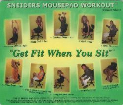 Sneider’s Mousepad Workout for your desk