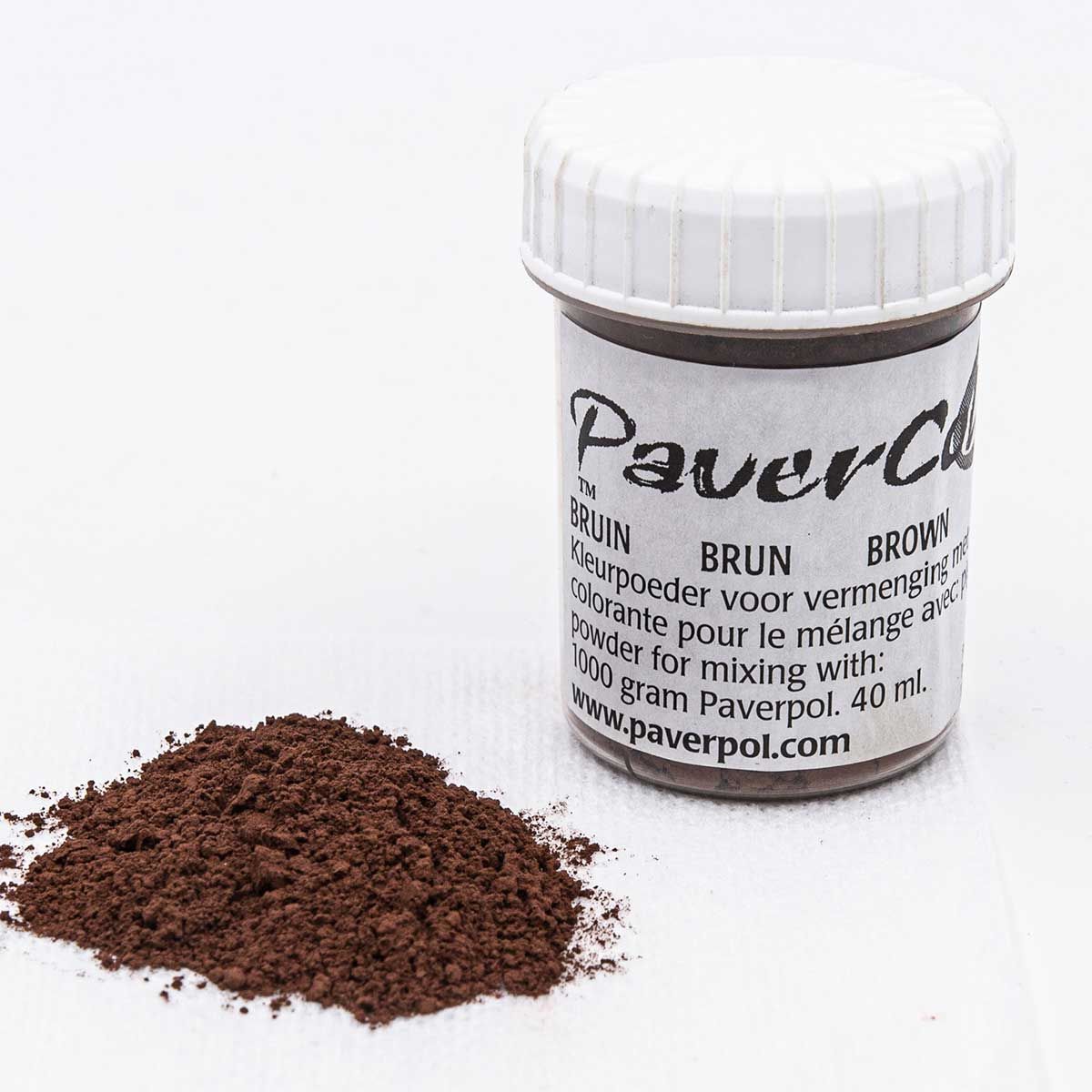 Pavercolor Powdered Pigment- Brown 40 ml