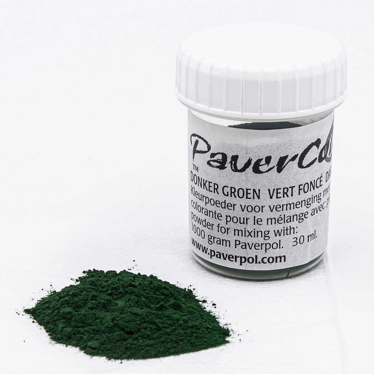 Pavercolor Powder Pigment- Dark Green 30 ml