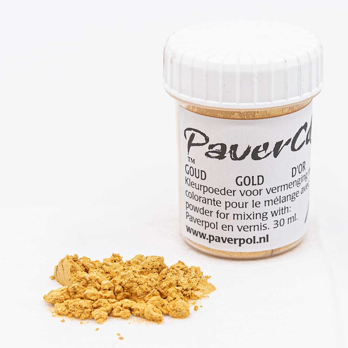 Pavercolor Powder Pigment- Metallic Gold 40 ml