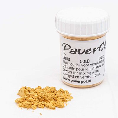 Pavercolor Powder Pigment- Metallic Gold 40 ml