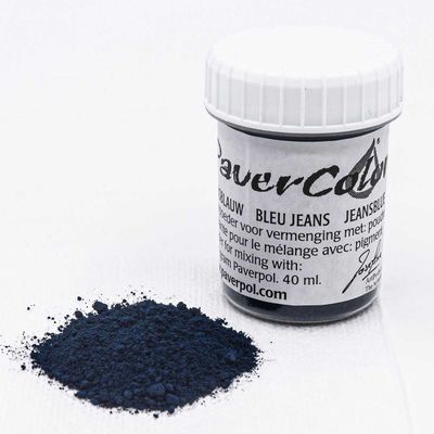 Pavercolor Powder Pigment- Denim Blue 40 ml