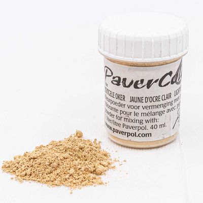 Pavercolor Powder Pigment- Yellow Ochre 40 ml