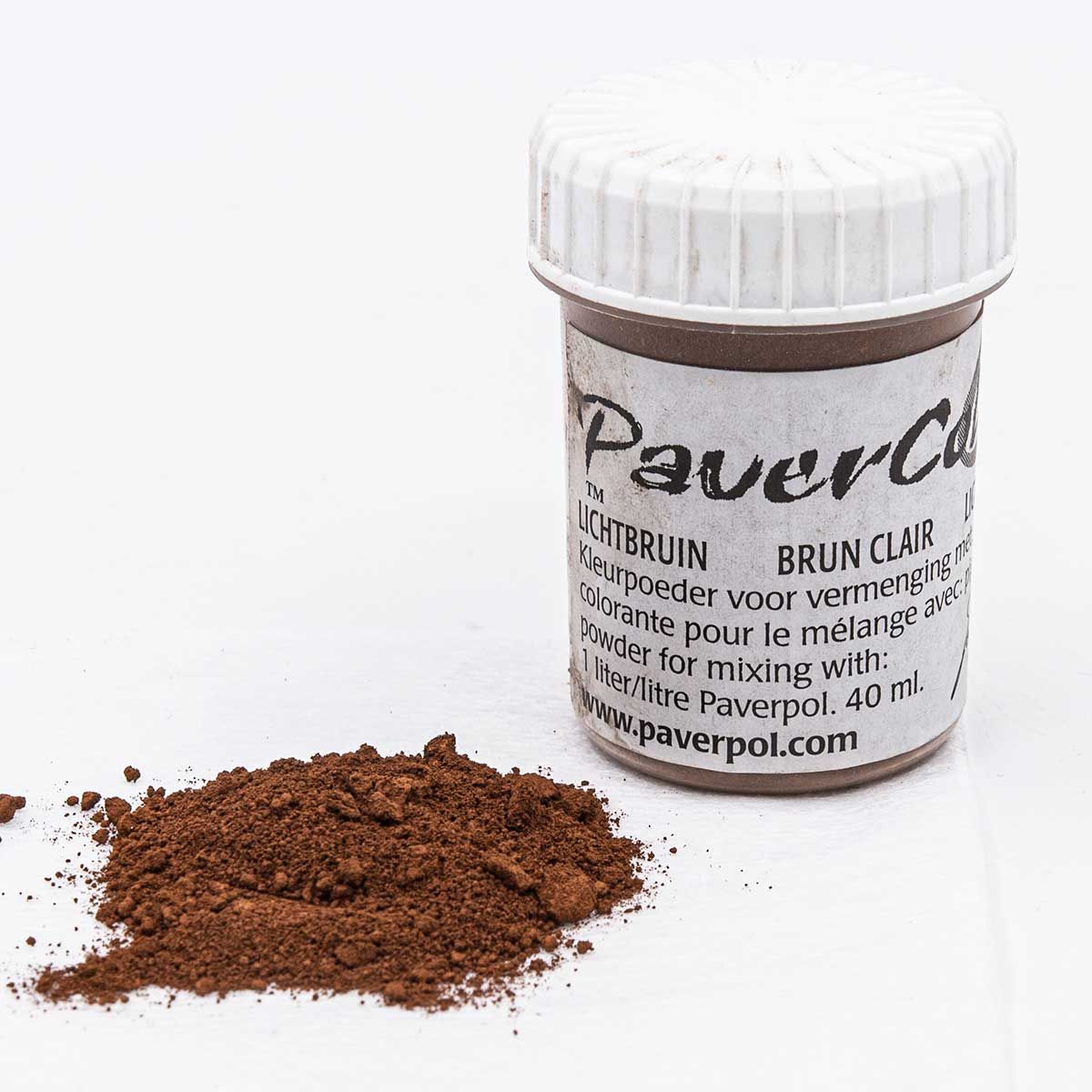 Pavercolor Powder Pigment- Light Brown 40 ml