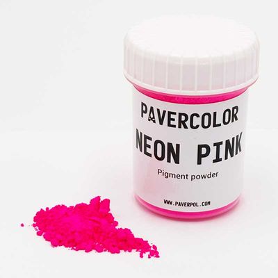 NEW- Pavercolor Powder Pigment- NEON Pink 40 ml