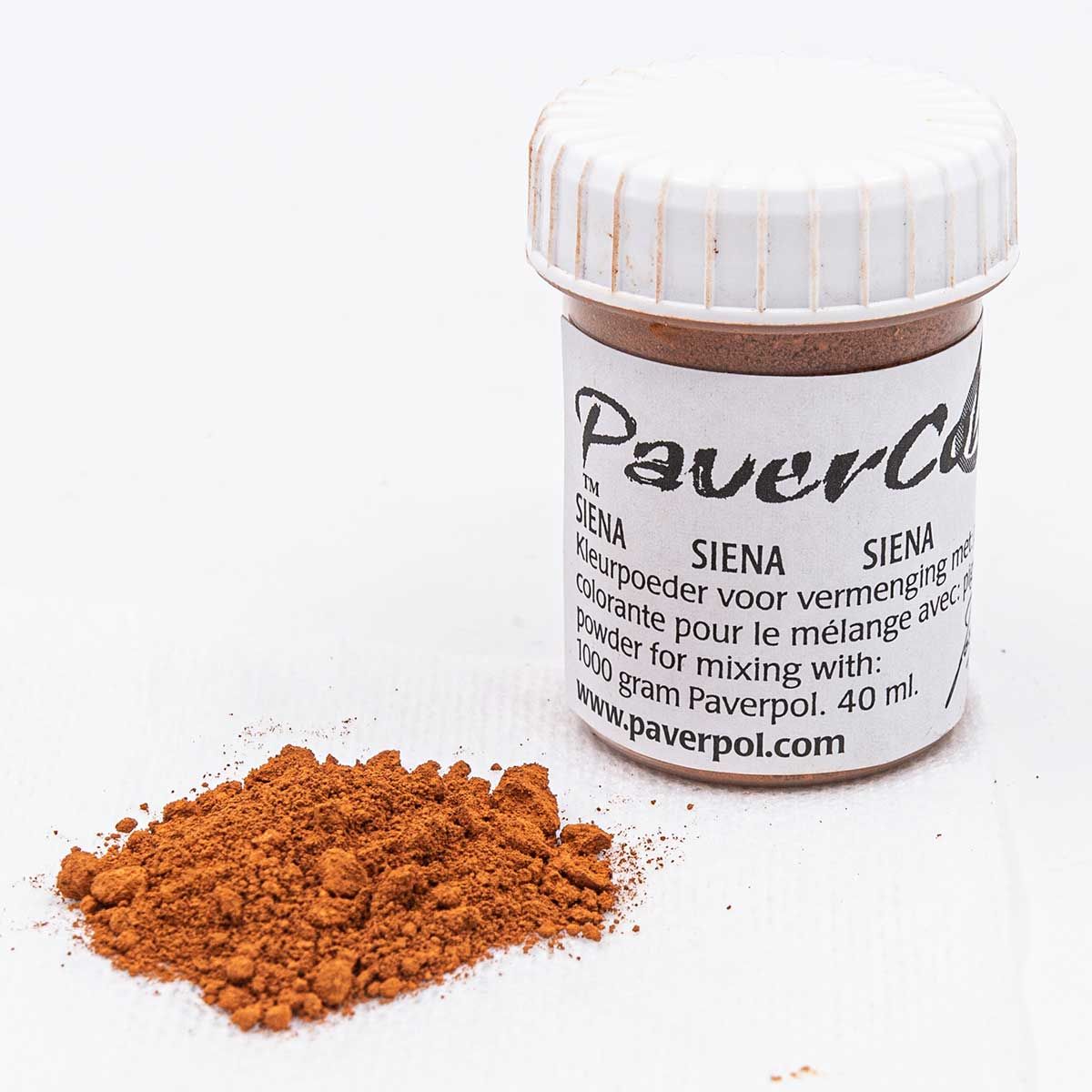 Pavercolor Powder Pigment- Siena 40 ml