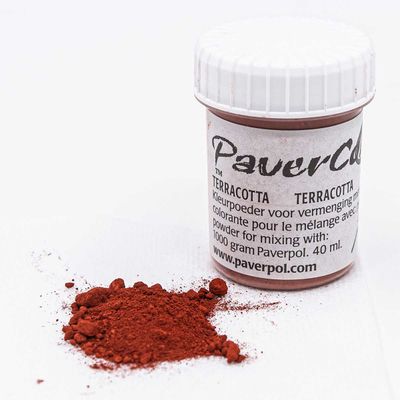 Pavercolor Powder Pigment- Terra Cotta 40 ml