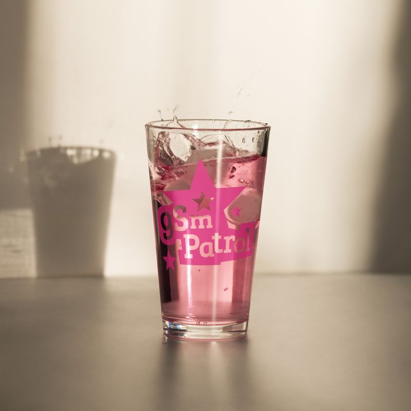 gSm Patrol Shaker glass