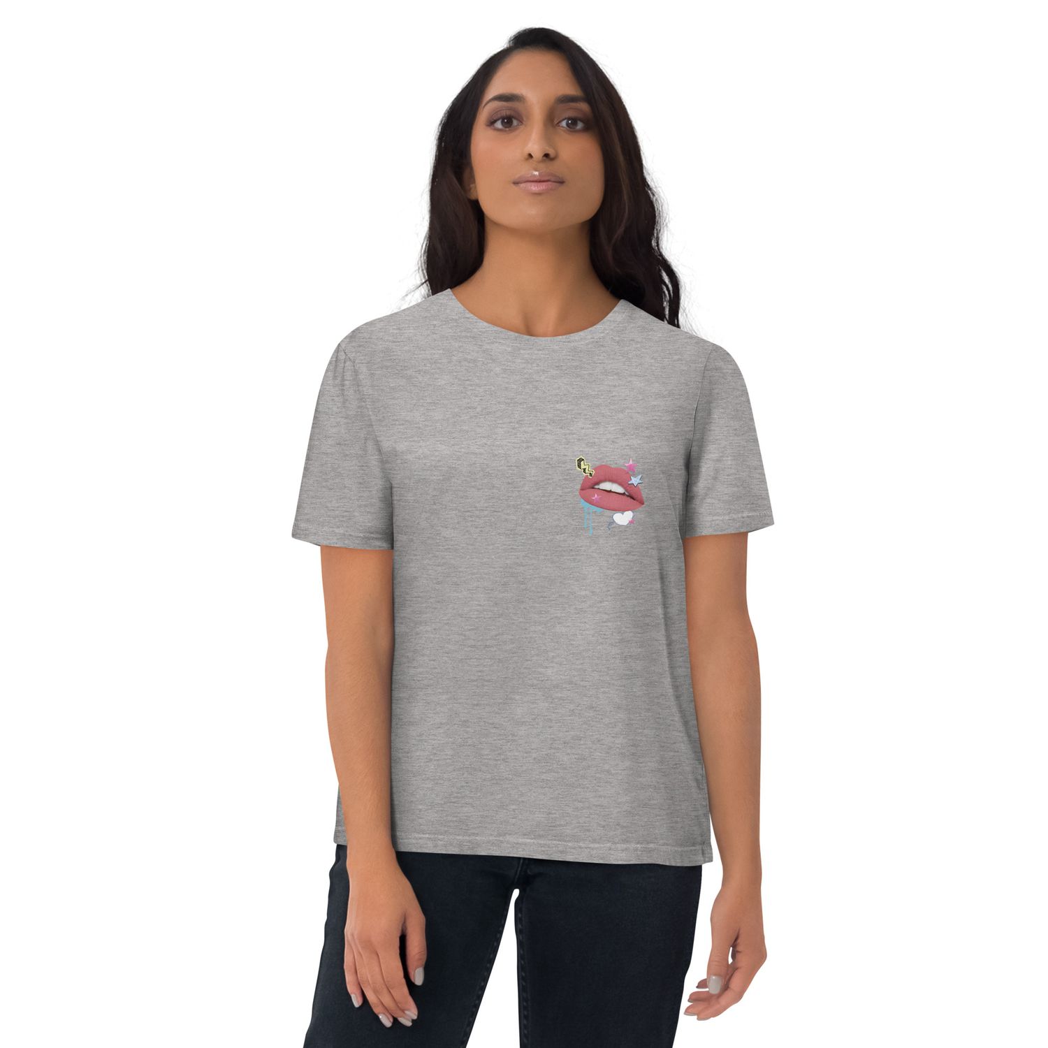 Lip Unisex Organic Cotton T-Shirt