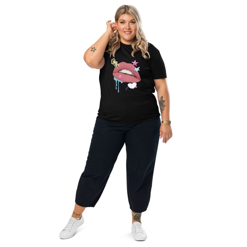 Lip Unisex Organic Cotton T-Shirt