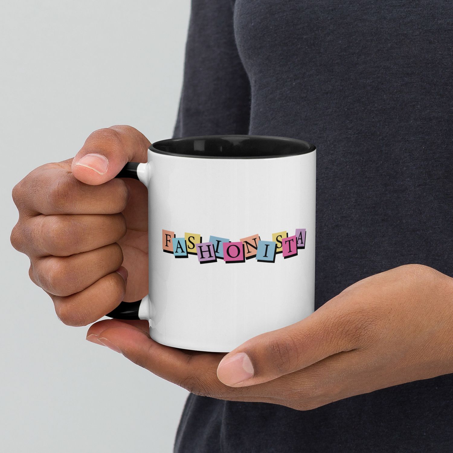 Fashionista Mug with Color Inside