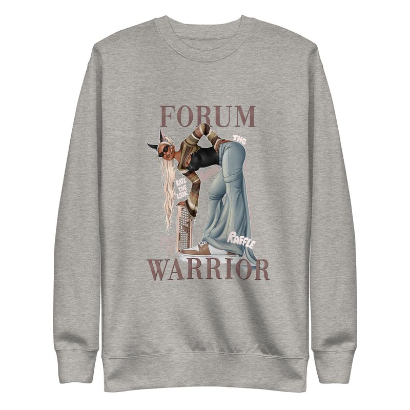 Forum Warrior by lisu - Unisex Premium Sweatshirt