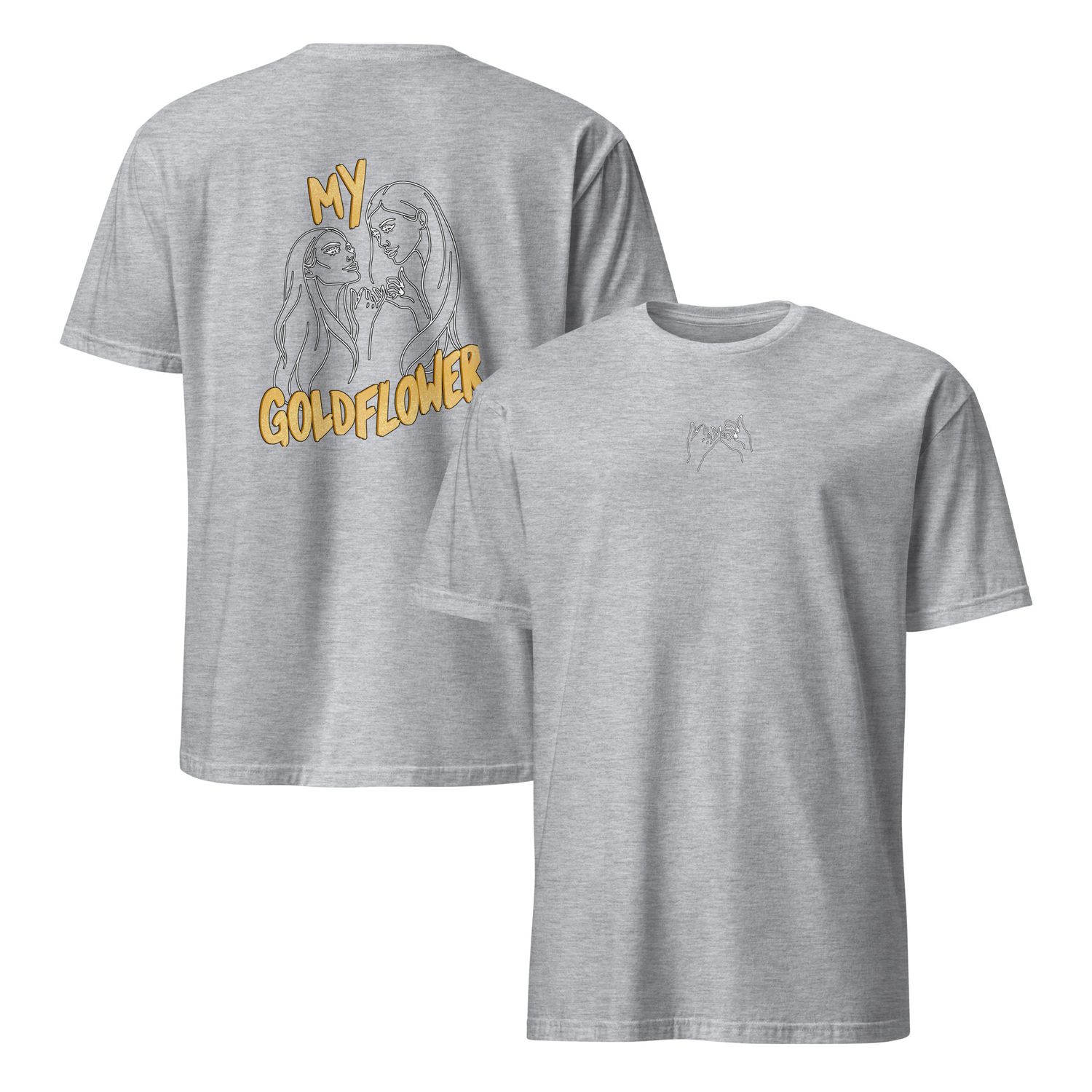 My Goldflower by lisu - Short-Sleeve Unisex T-Shirt