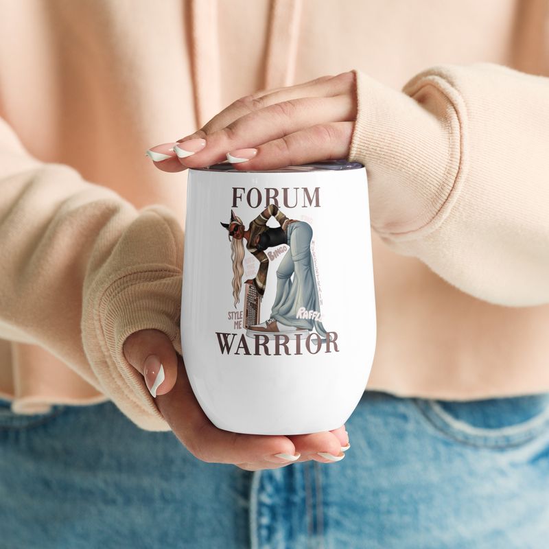 Forum Warrior by lisu - tumbler