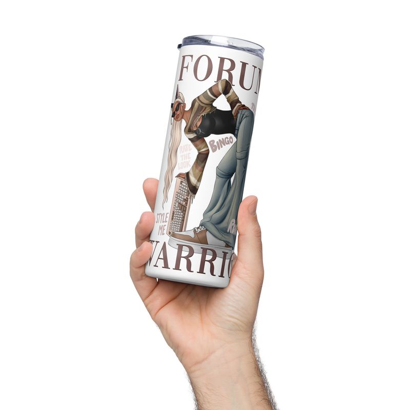 Forum Warrior by lisu - Stainless steel tumbler