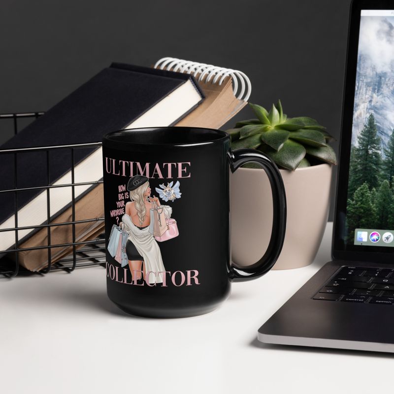 Ultimate Collector by lisu - Black Glossy Mug