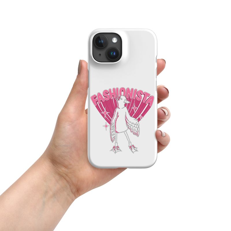 Fashionista Duck by lisu - Snap case for iPhone®