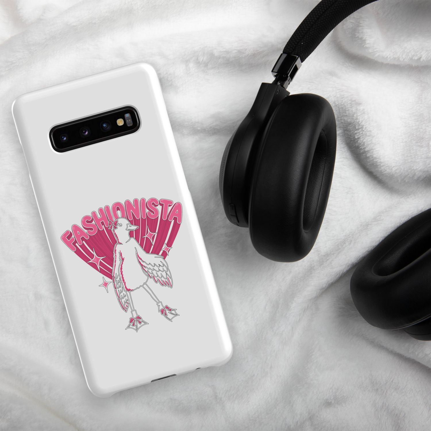Fashionista Duck by lisu - Snap case for Samsung®